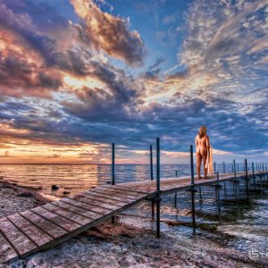 Sunset Bath